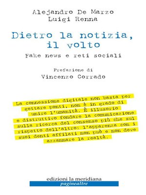 cover image of Dietro la notizia, il volto